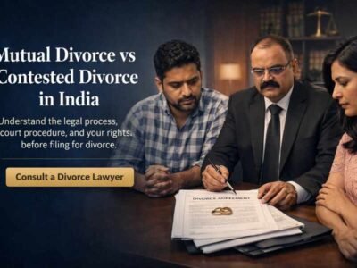 Mutual vs Contested Divorce in India