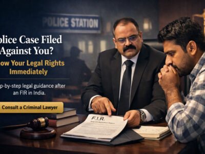 What to Do Immediately After a Police Case