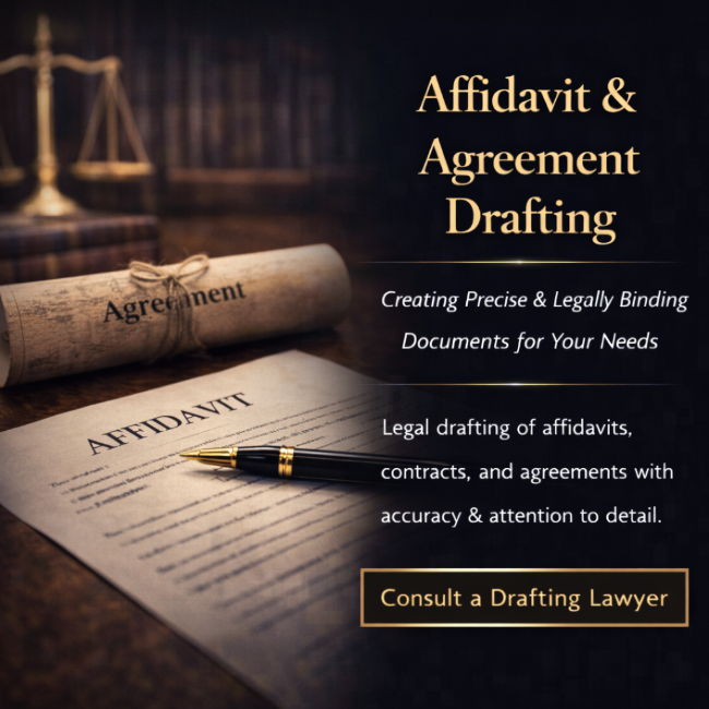 Affidavit & Agreement Drafting Affidavit & Agreement Drafting