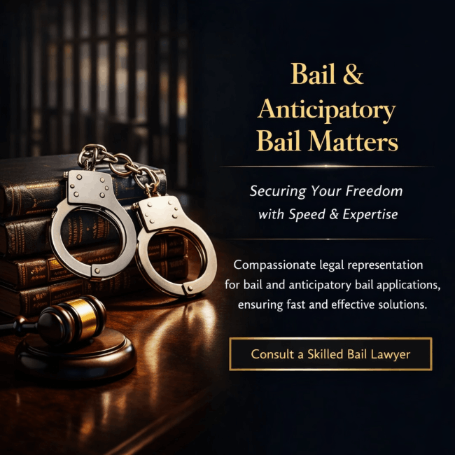 Bail & Anticipatory Bail Matters Bail & Anticipatory Bail Matters