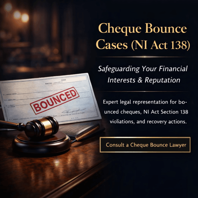 Cheque Bounce Cases