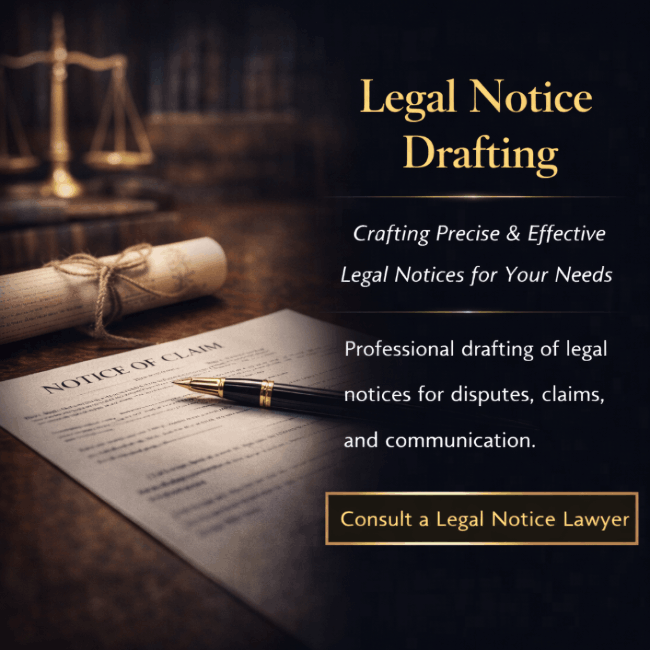 Legal Notice Drafting