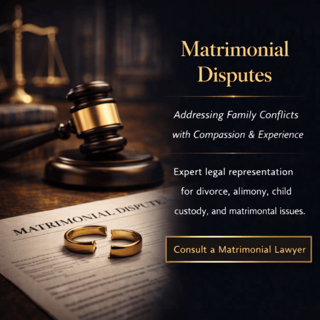 Matrimonial Disputes Matrimonial Disputes