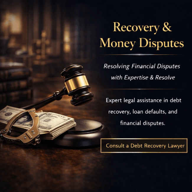 Recovery & Money Disputes Recovery & Money Disputes